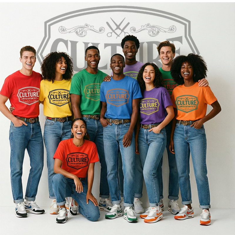 Culture Limited Logo Tees