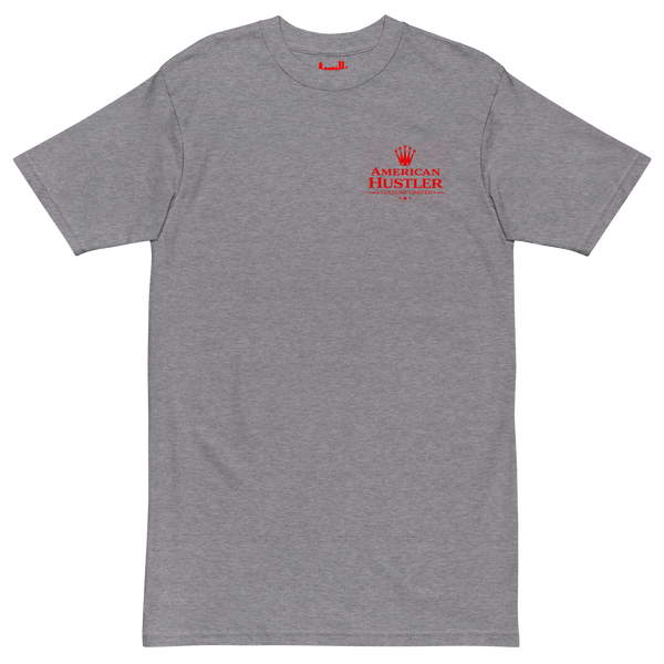 American Hustler Red Crown heavyweight crest tee - product view 1