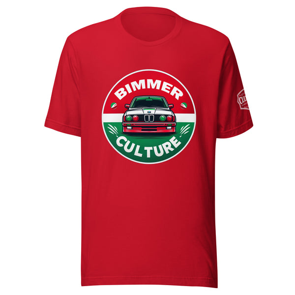 BMW E30 M3 graphic tee with roundel logo