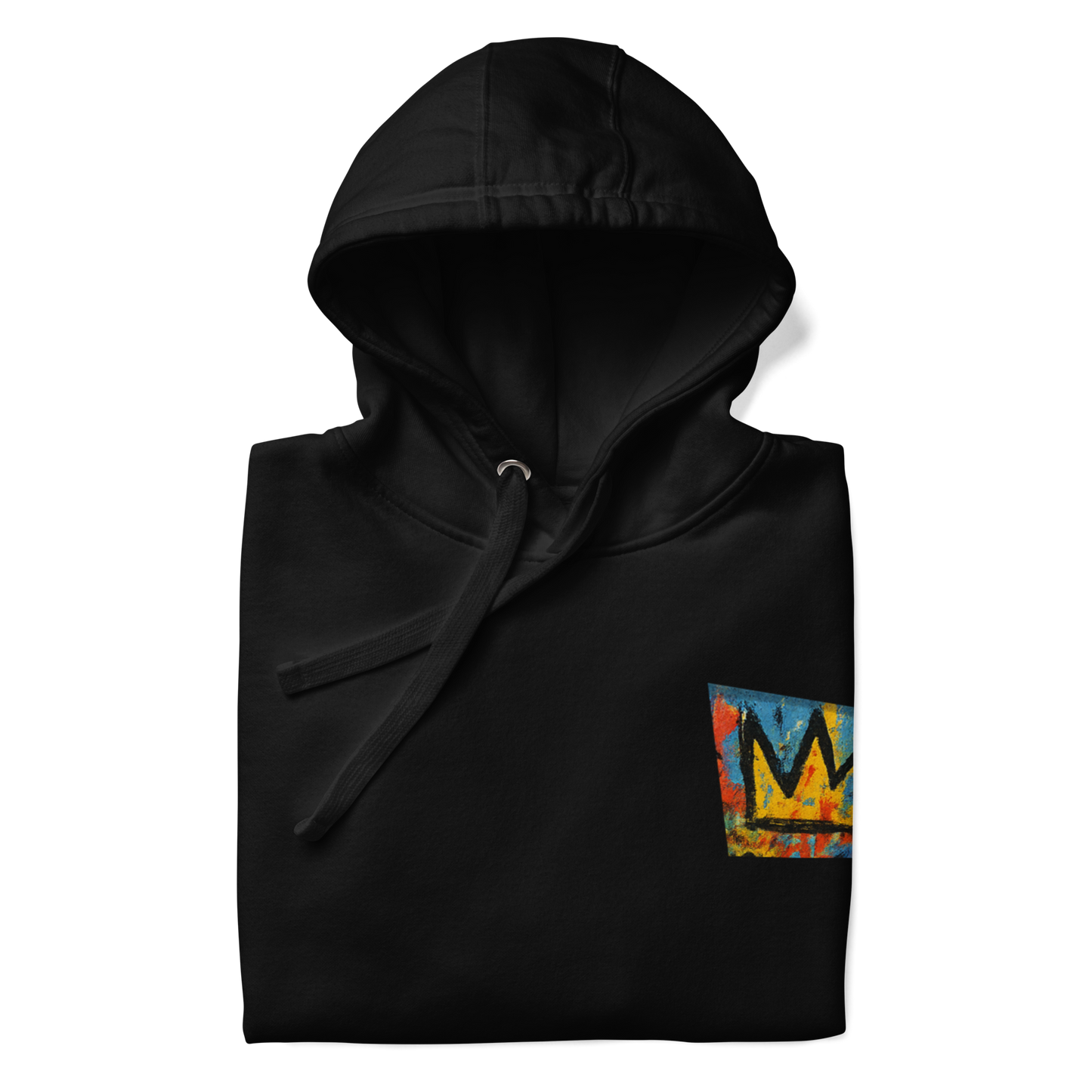 Basquiat Graffiti Crown Spectrum Hoodie - Culture Limited Edition Tees