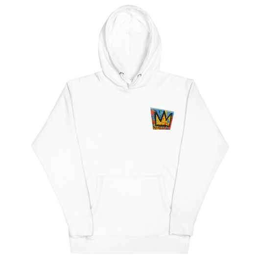 Basquiat Graffiti Crown Spectrum Hoodie - Culture Limited Edition Tees