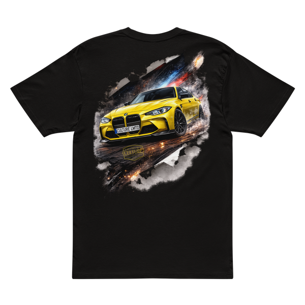 Bimmer Culture M3 Velocity Art graphic tee by Culture Limited - product view 1