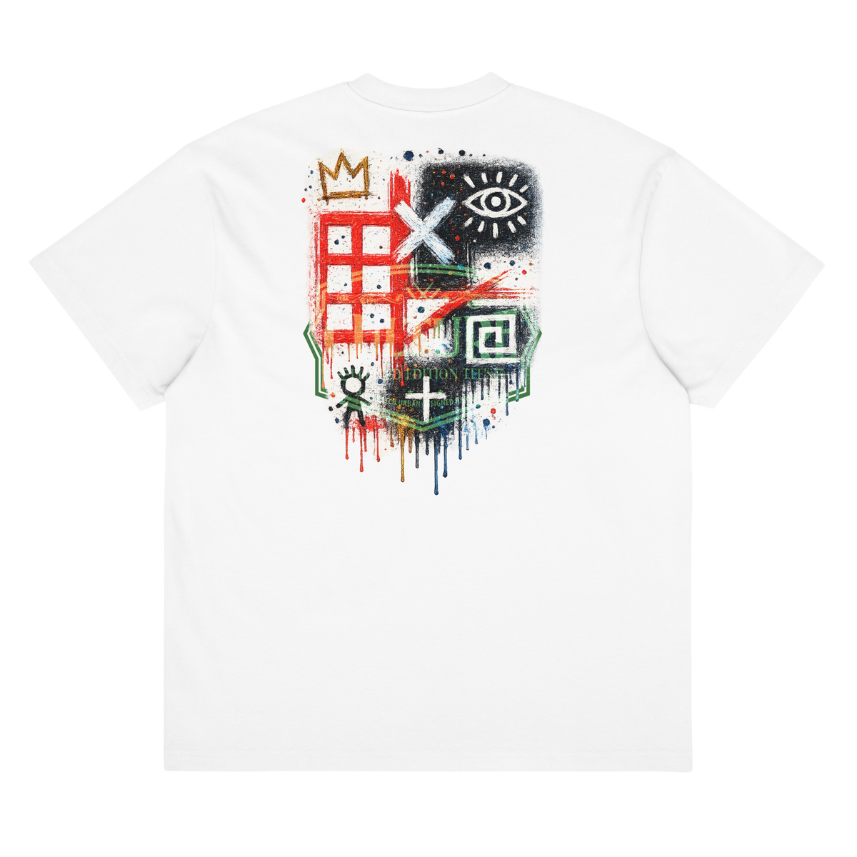 Fly Era “Crowned Vision” Graffiti Art Streetwear T-Shirt | Limited Culture Drop Box Tee