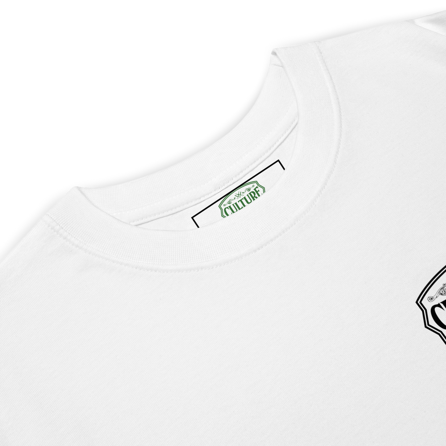 Twin Flames 88 Heavyweight Tee - White with Black - Culture Limited Edition Tees