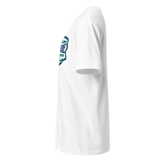 Culture Logo Unisex T-Shirt Blue Green - Culture Limited Edition Tees