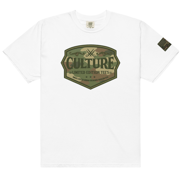 Culture Camo Badge Flag Tee