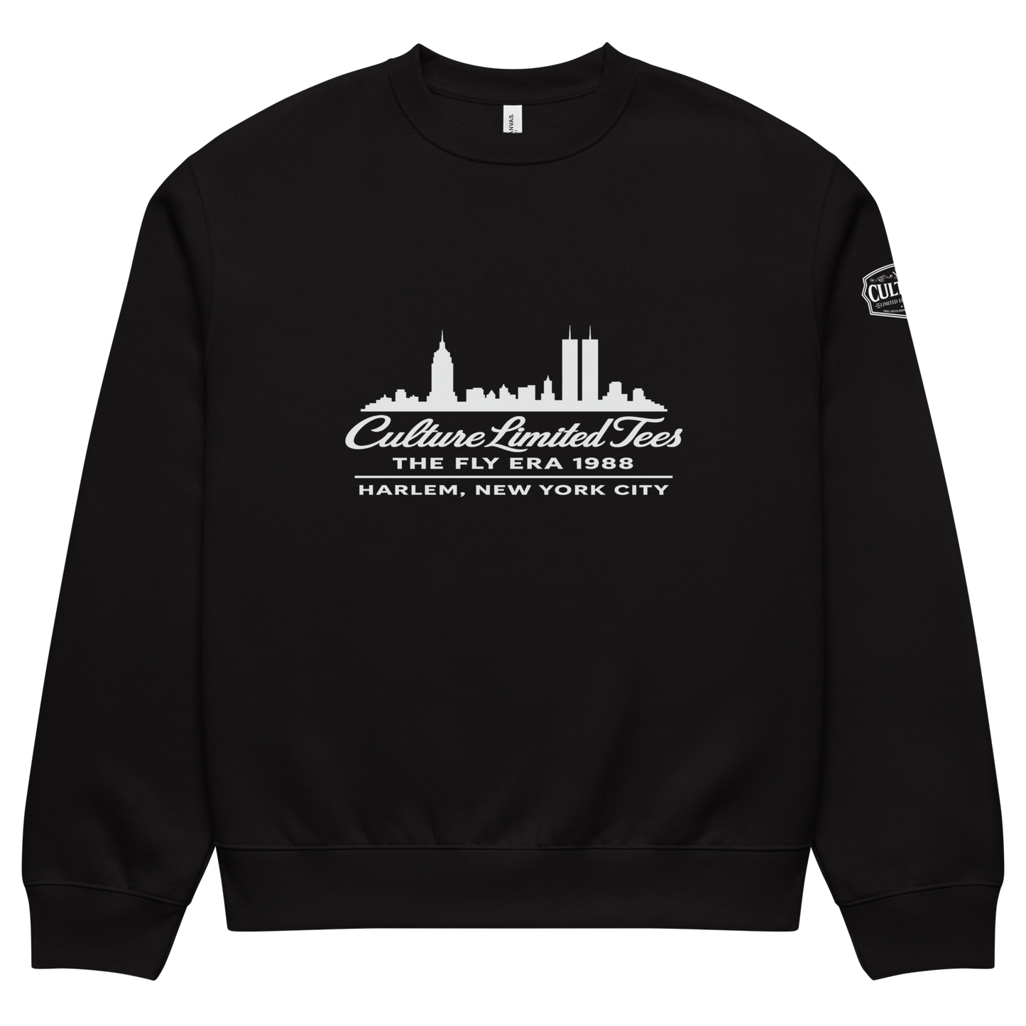 Fly Era 1988 Harlem Skyline Oversized Sweatshirt | Culture Limited Tees