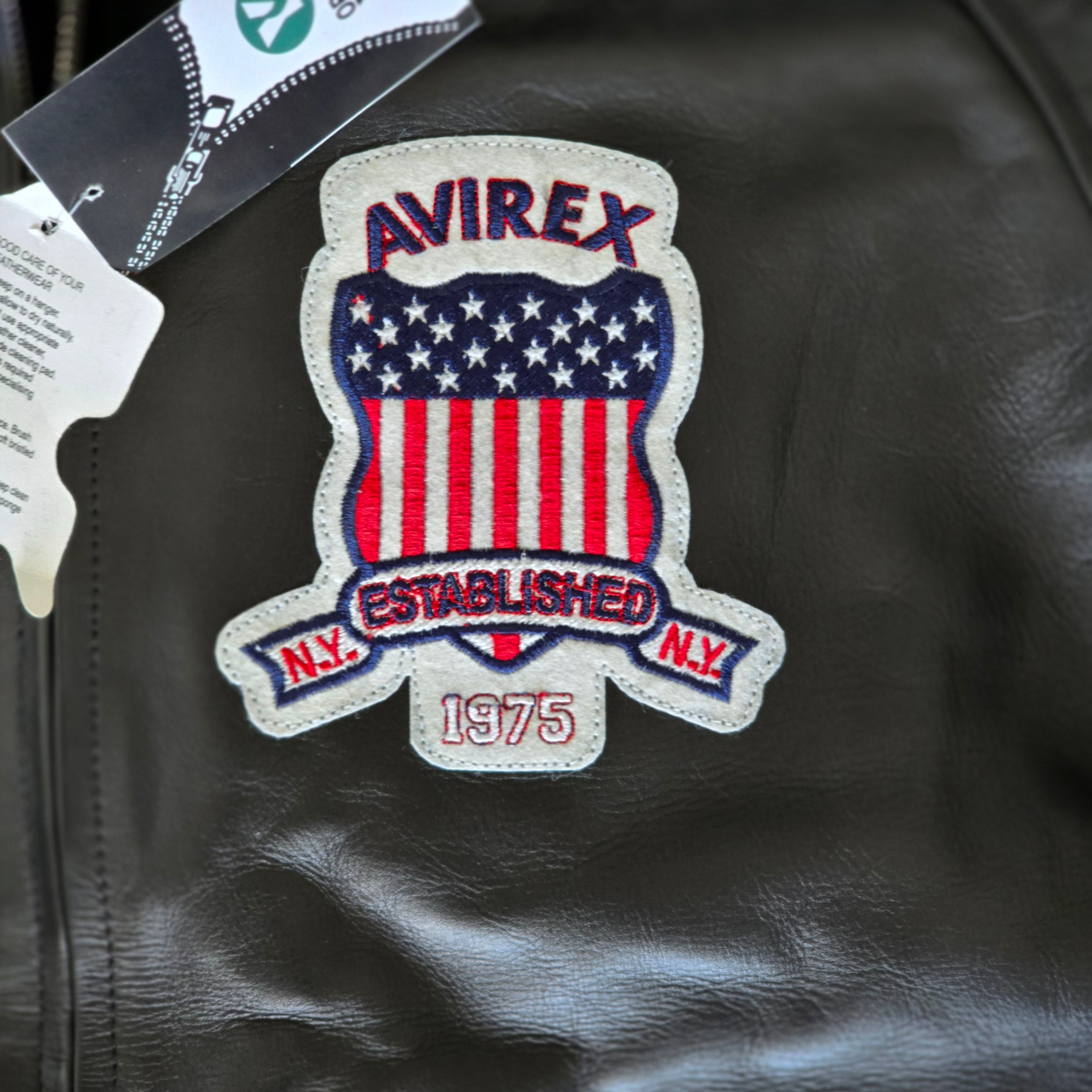 Culture Limited x Avirex | French Calfskin Leather Bomber Jacket