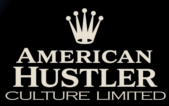 American Hustler Black Tee – Premium Minimalist Left Chest Graphic T-Shirt