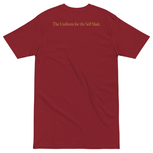 American Hustler Embroidered Premium Heavyweight Tee