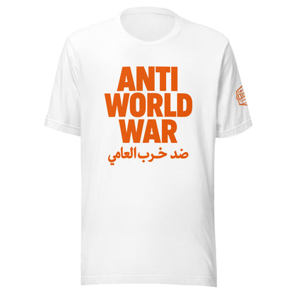 Anti World War graphic t-shirt 