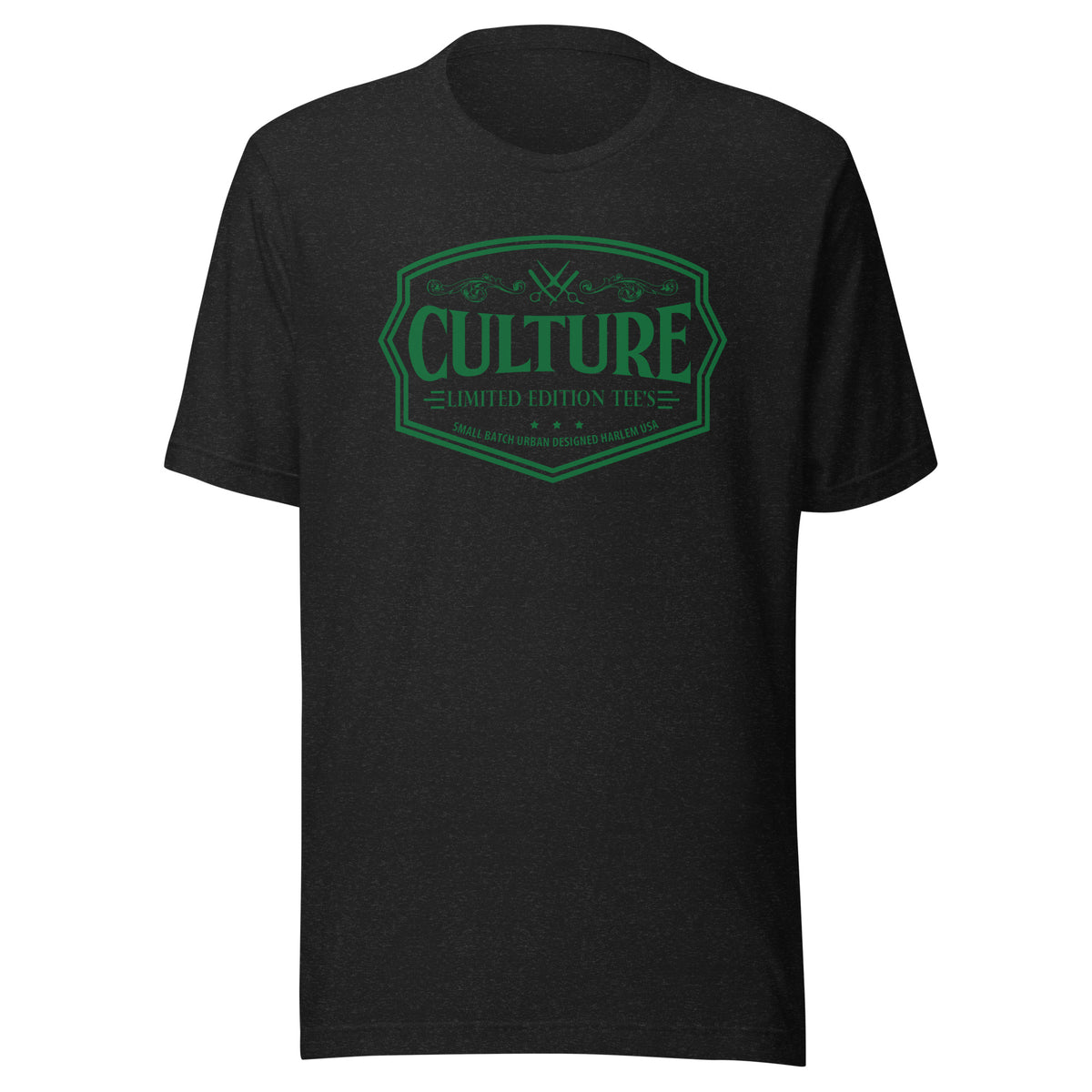 Black and Green Logo tee for sneaker heads