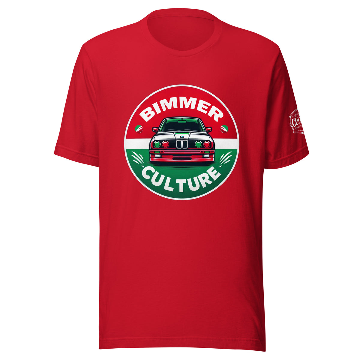 BMW E30 M3 graphic tee with roundel logo