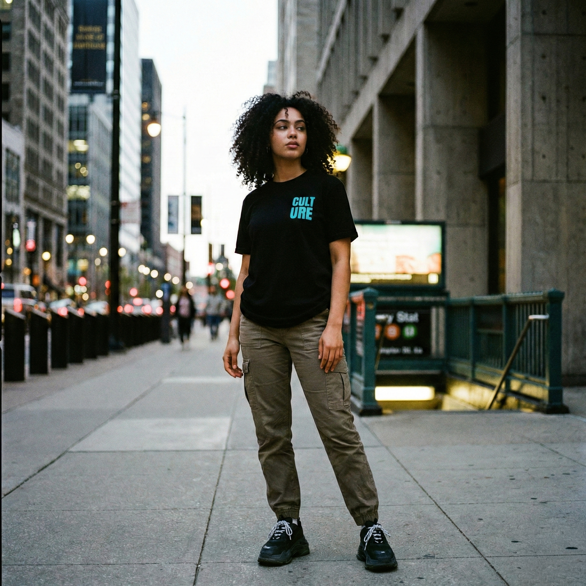 Culture Limited Tiffany Blue Box Logo Tee – Premium Heavyweight Streetwear T-Shirt