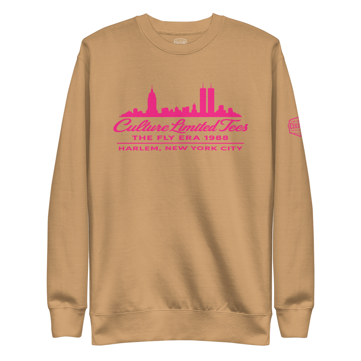 Pink Fly Era 1988 Unisex Premium Sweatshirt
