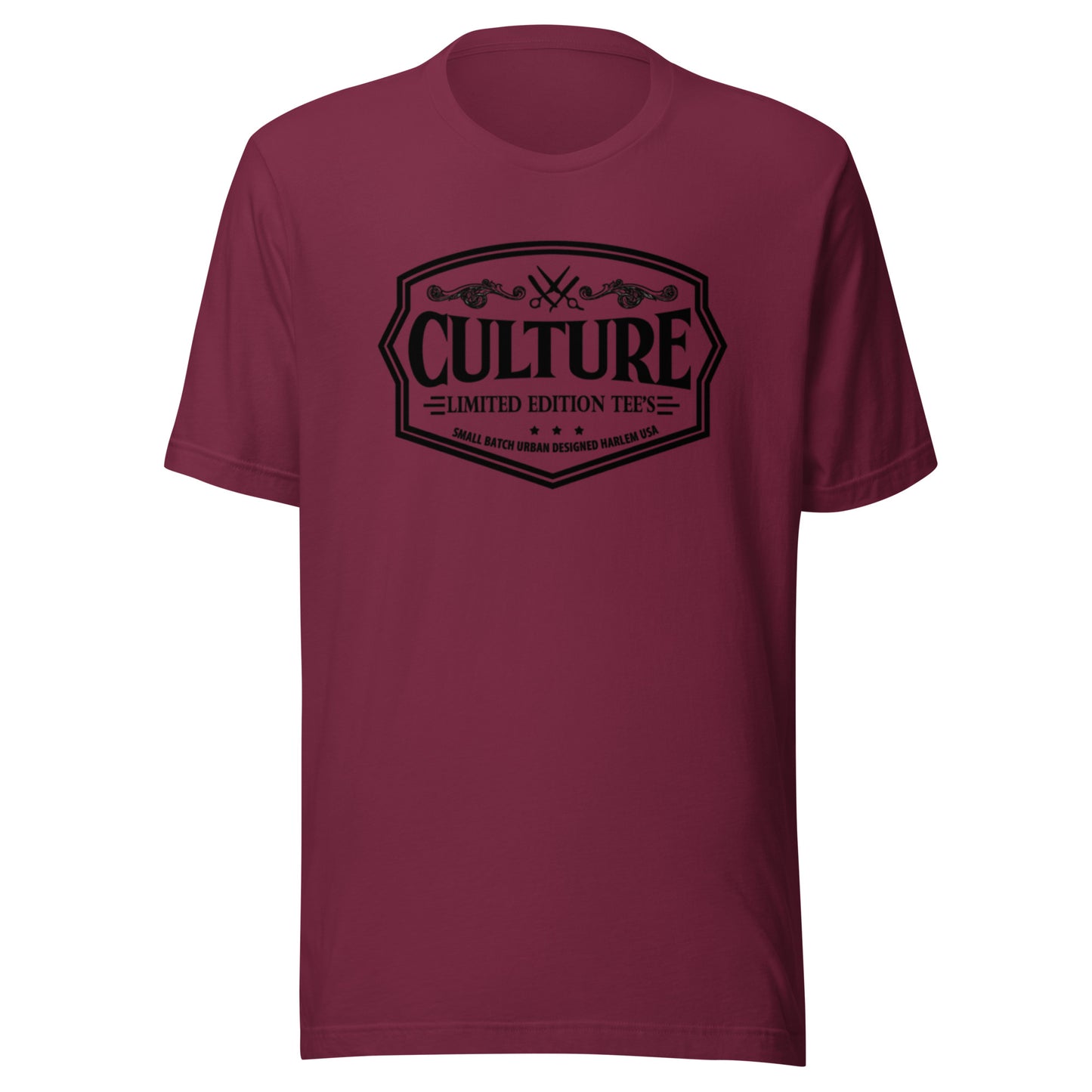 sneaker ball fashion tee Maroon with black logo
