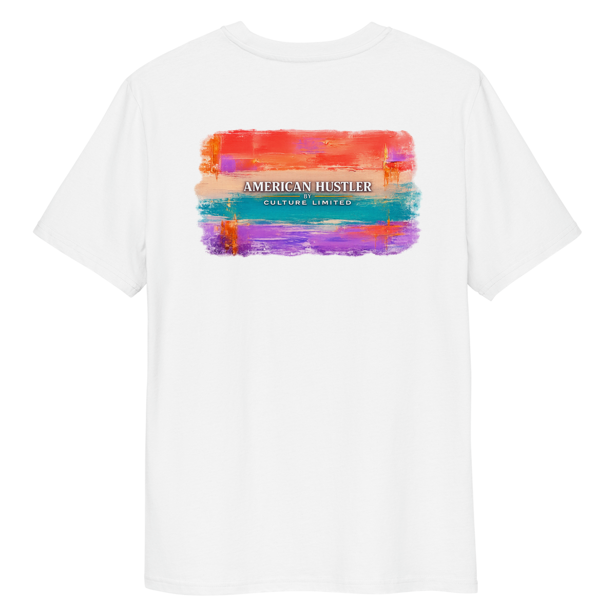 AH Miami Canvas Tee back graphic white tee