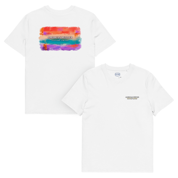 AH Miami Canvas Tee front and back view by Culture Limited