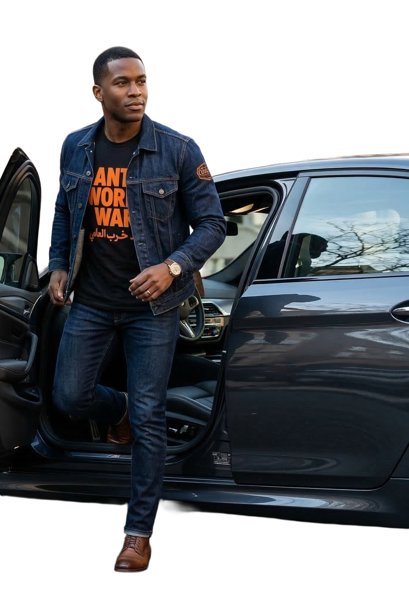 Anti World War Graphic T-Shirt