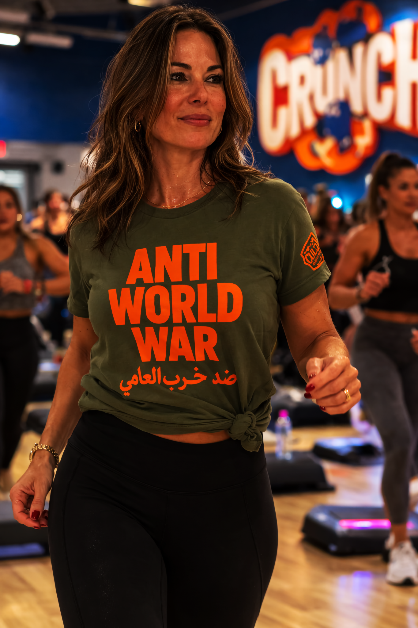 Anti World War Graphic T-Shirt