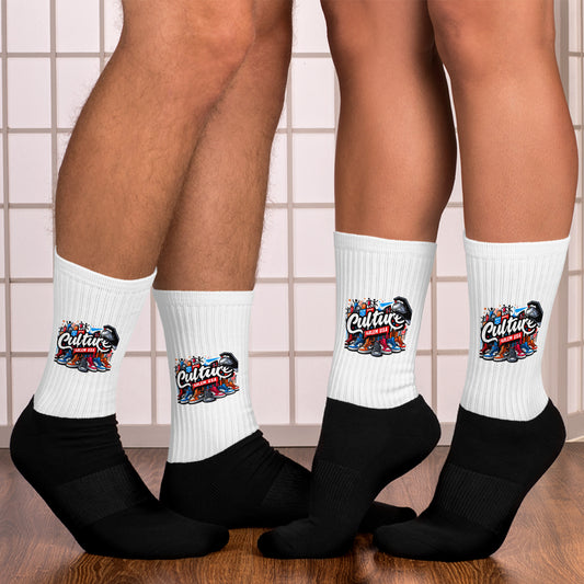 Black Foot Sneaker Freak Socks