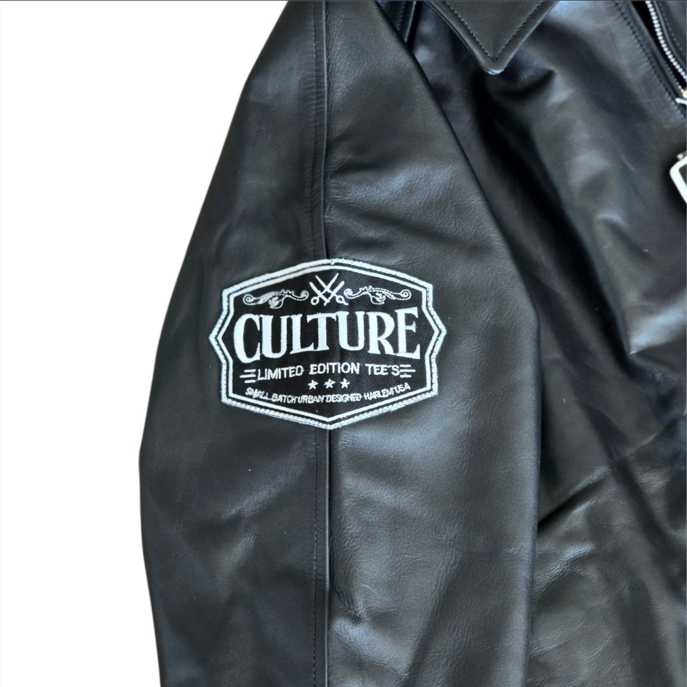 Culture Limited x Avirex | French Calfskin Leather Bomber Jacket