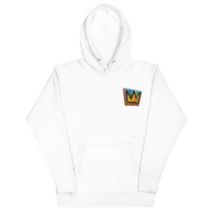 Basquiat Graffiti Crown Spectrum Hoodie - Culture Limited Edition Tees