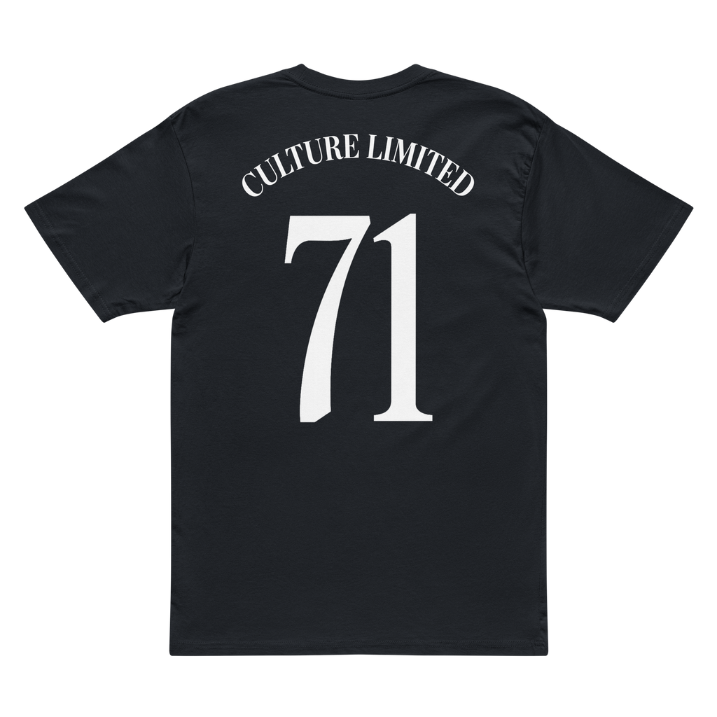 Culture Limited 71 | Heavyweight Luxury Structured Tee | Dress T-Shirt