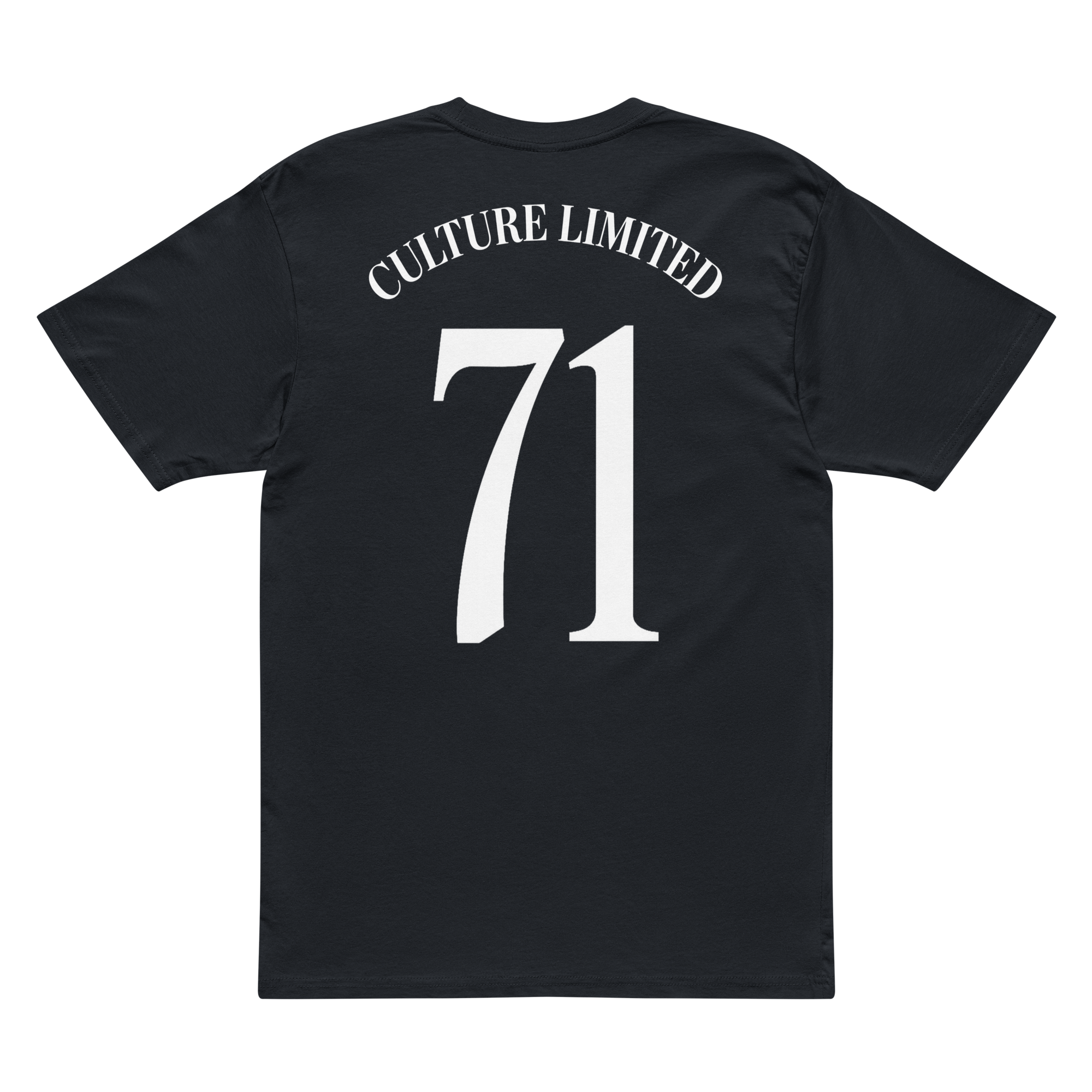 Culture Limited 71 | Heavyweight Luxury Structured Tee | Dress T-Shirt