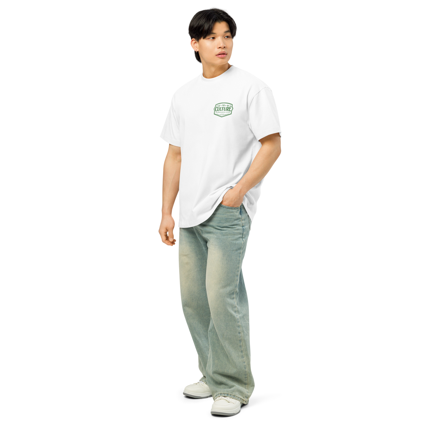 Neon Graffiti Duck Box Tee (White)