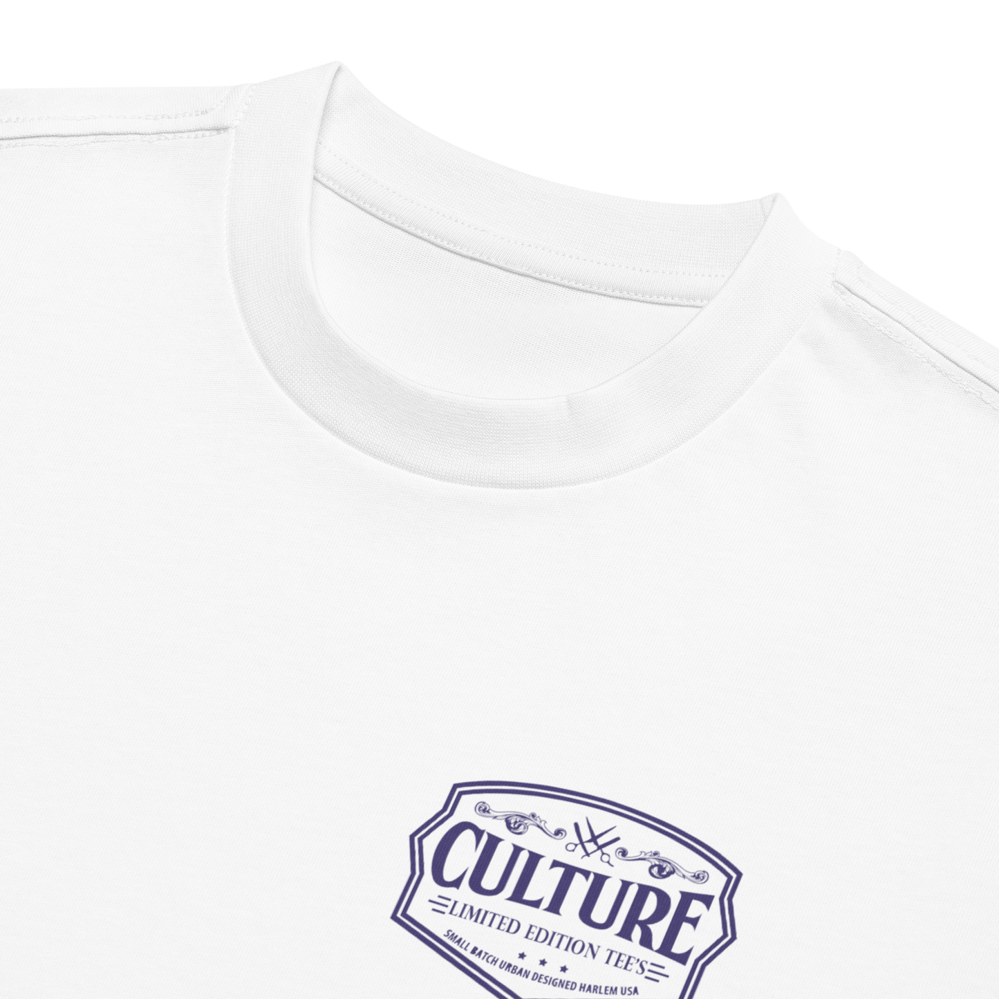 Fly Era Script NYC Skyline Tee | White Blue