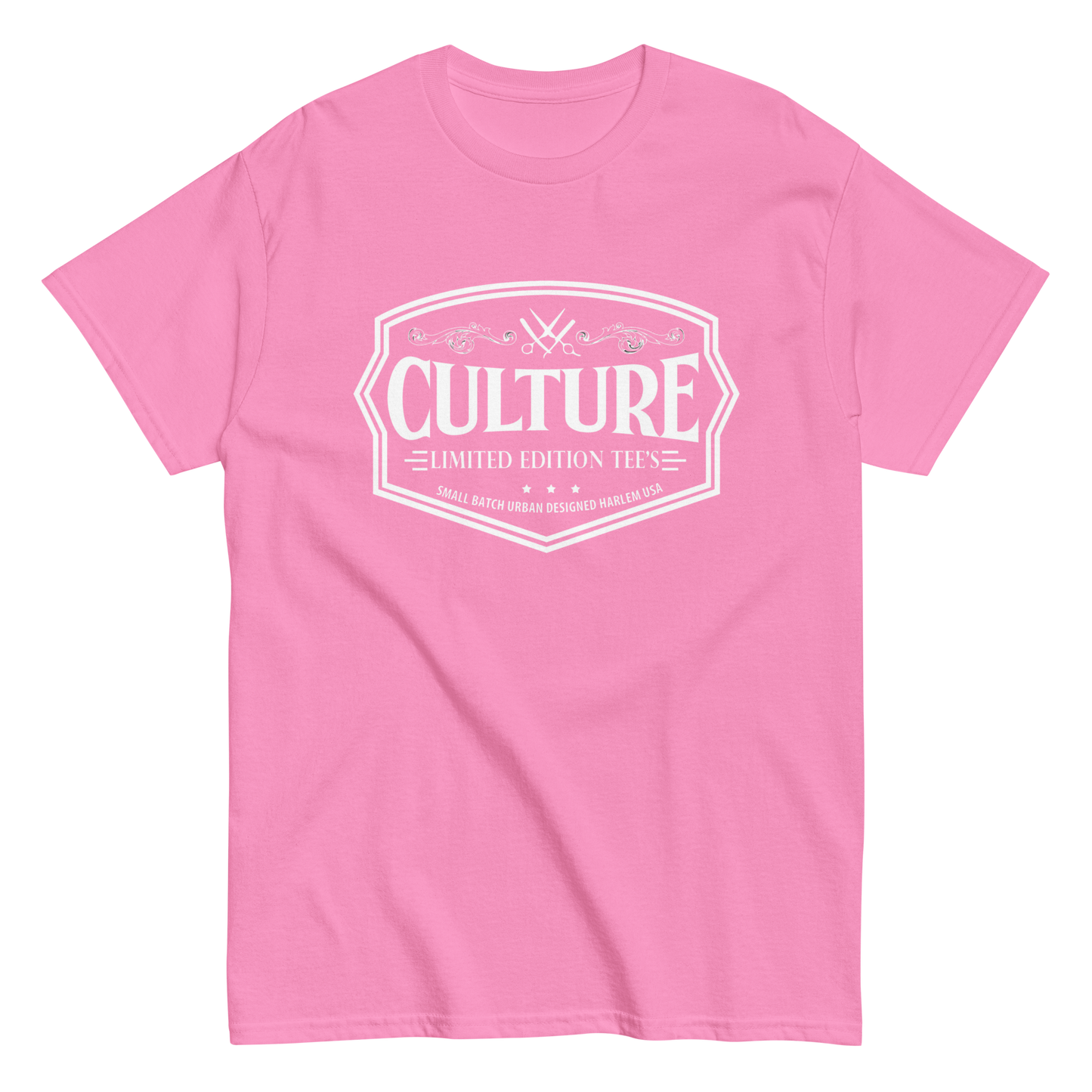 Classic White Culture logo T-Shirt - Culture Limited Edition Tees