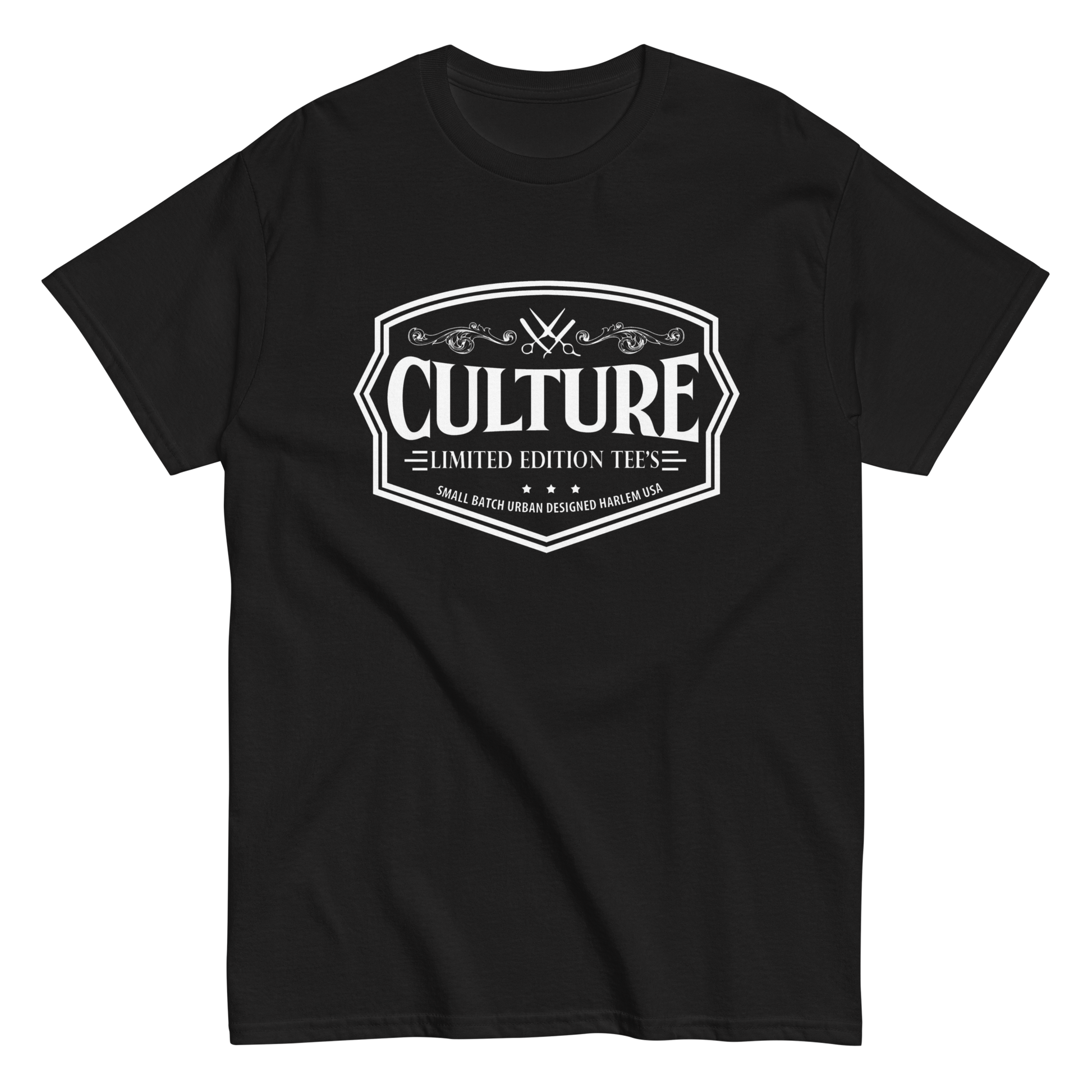 Classic White Culture logo T-Shirt - Culture Limited Edition Tees