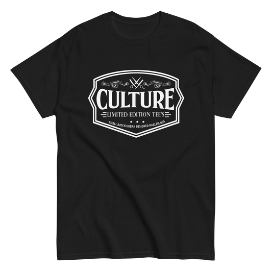 Classic White Culture logo T-Shirt - Culture Limited Edition Tees