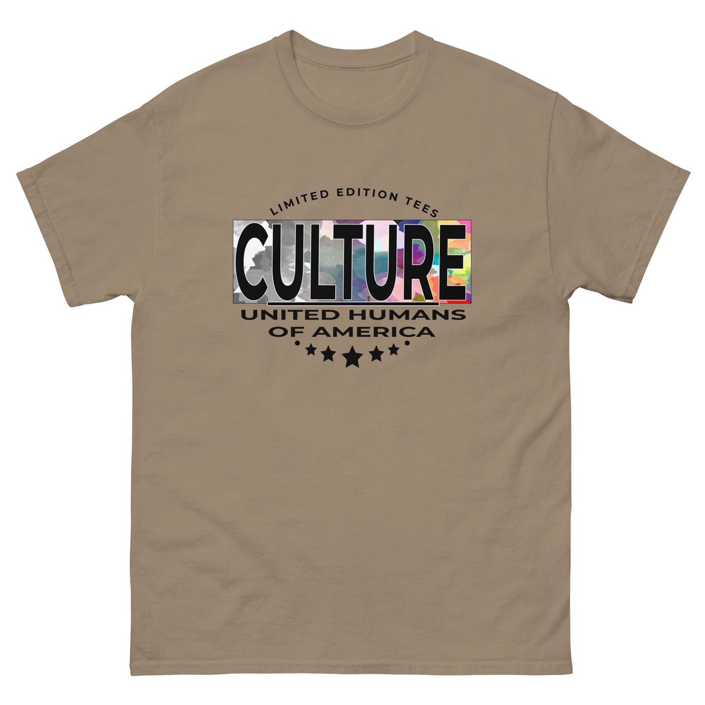 Men's United Humans of America Culture T-Shirt - Culture Limited Edition Tees