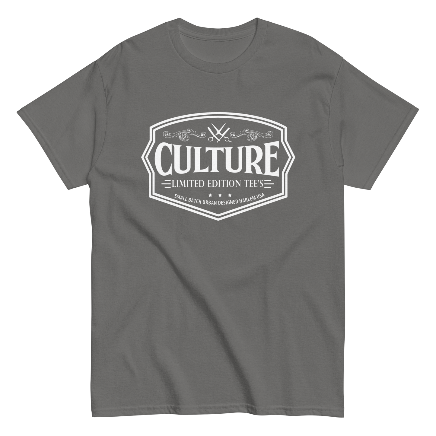 Classic White Culture logo T-Shirt - Culture Limited Edition Tees