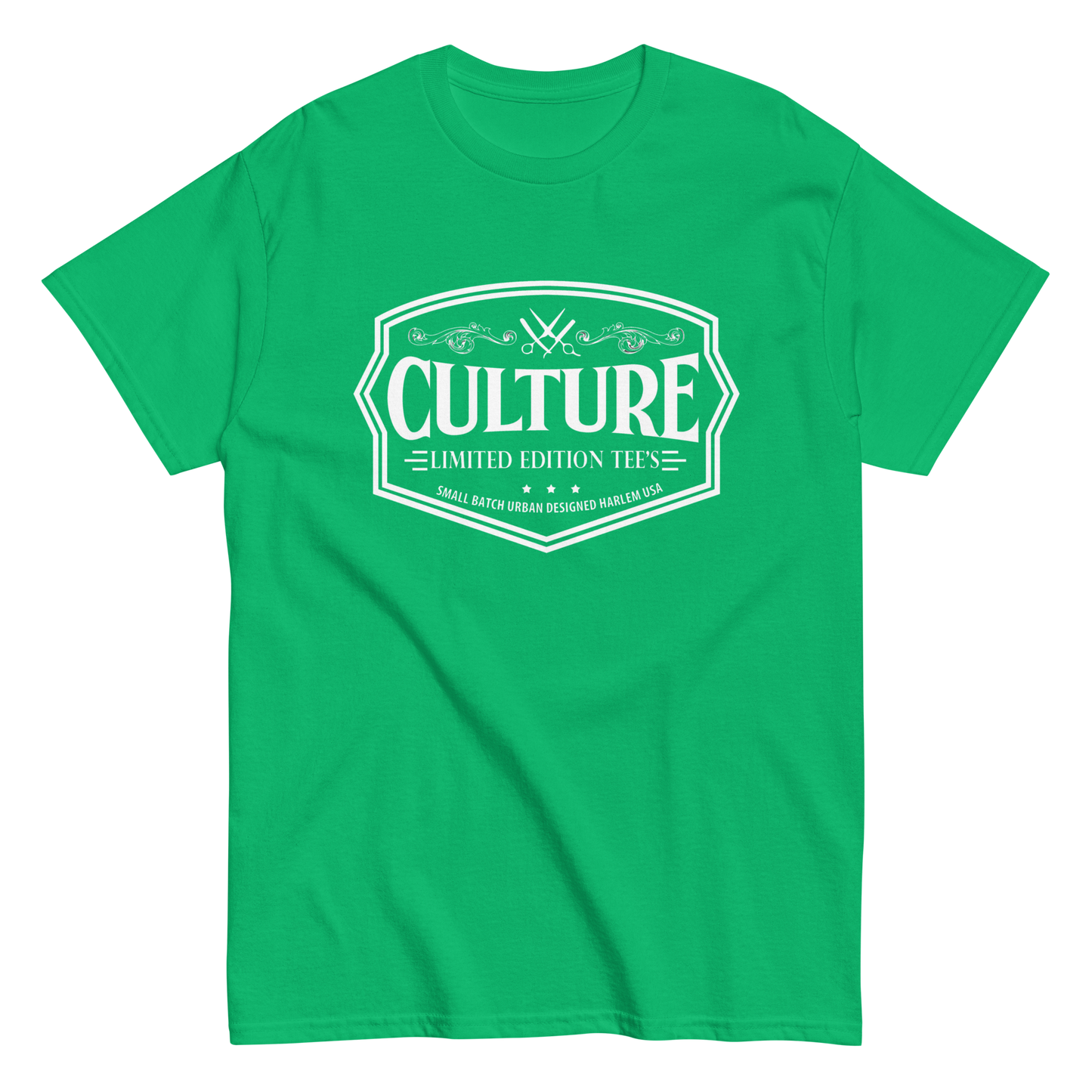 Classic White Culture logo T-Shirt - Culture Limited Edition Tees