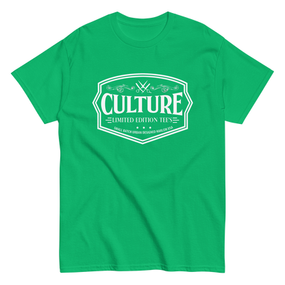 Classic White Culture logo T-Shirt - Culture Limited Edition Tees