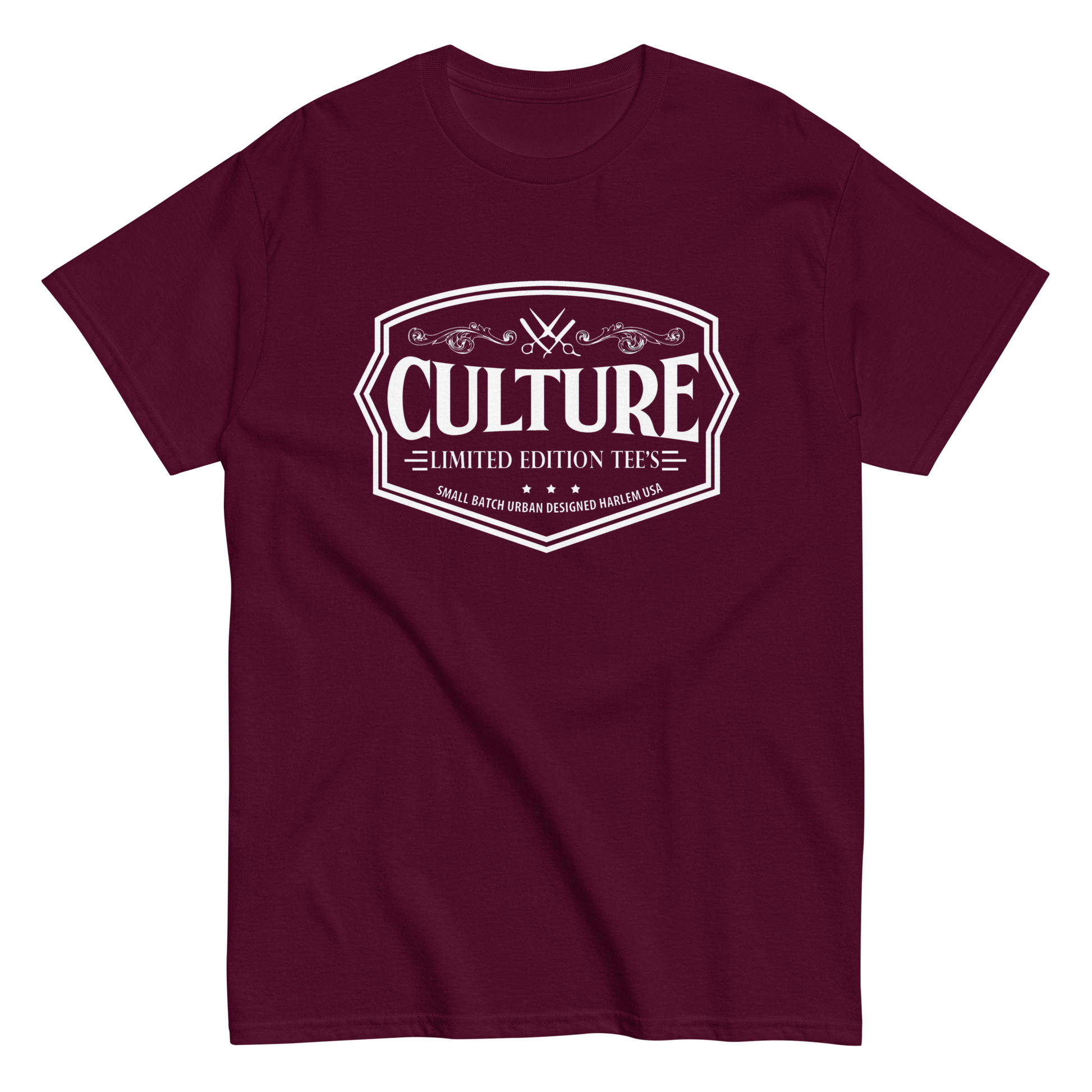 Classic White Culture logo T-Shirt - Culture Limited Edition Tees