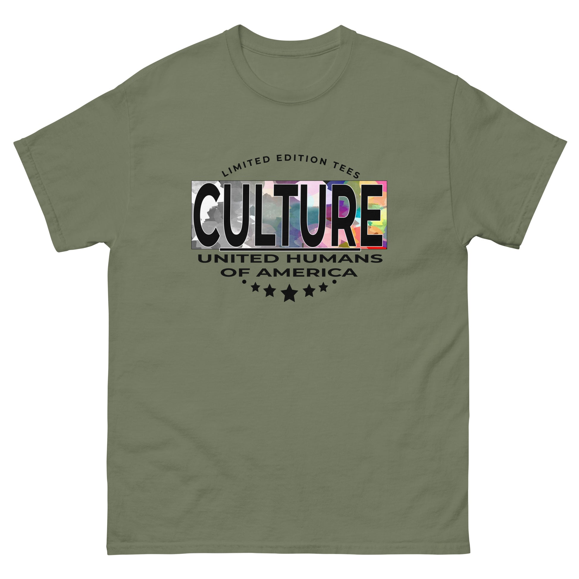 Men's United Humans of America Culture T-Shirt - Culture Limited Edition Tees