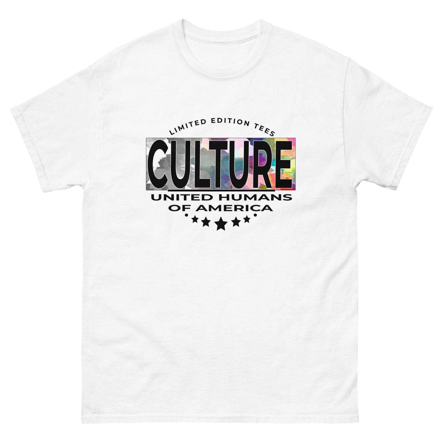 Men's United Humans of America Culture T-Shirt - Culture Limited Edition Tees