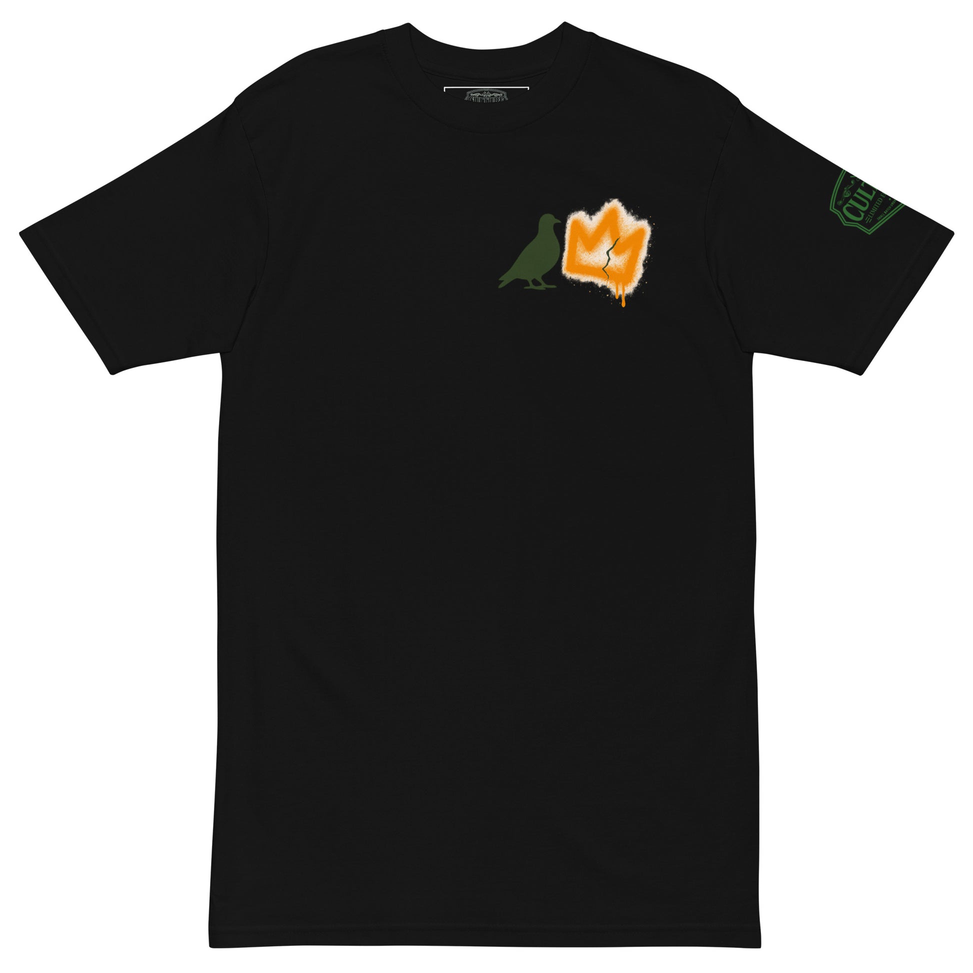 Basquiat Arrows & Crowns Heavyweight Tee — Fly Era Undefeated Jordan Match - Culture Limited Edition Tees