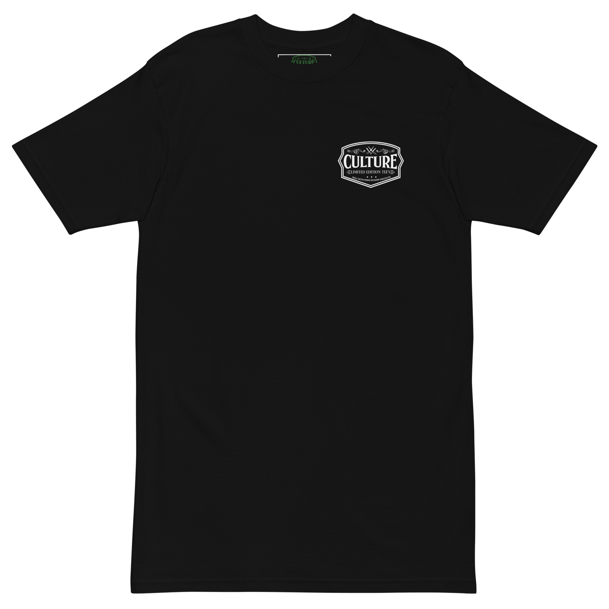 Twin Flames 88” Heavyweight Tee – Black/White Oversized Streetwear - Culture Limited Edition Tees
