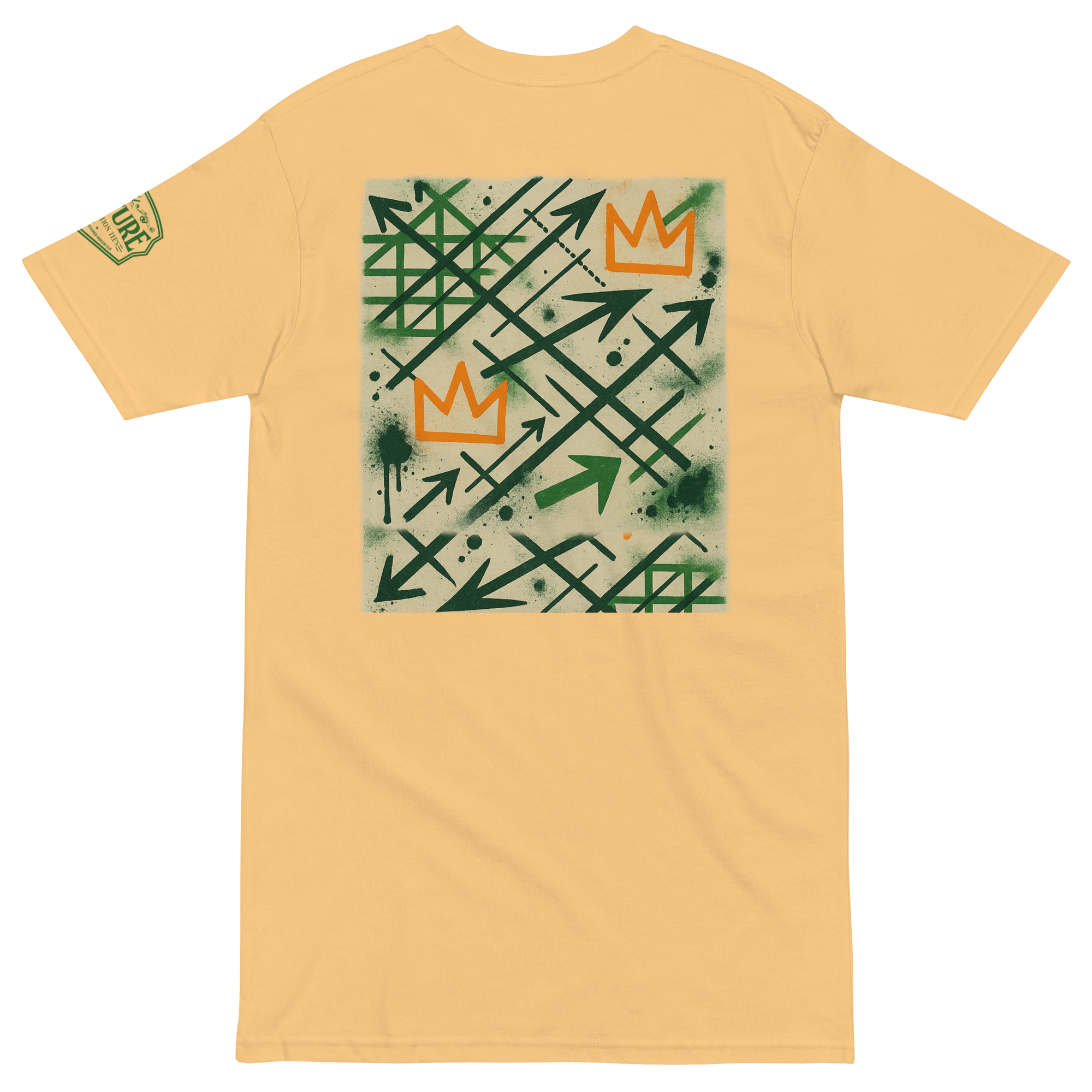 Basquiat Arrows & Crowns Heavyweight Tee Undefeated Jordan Match