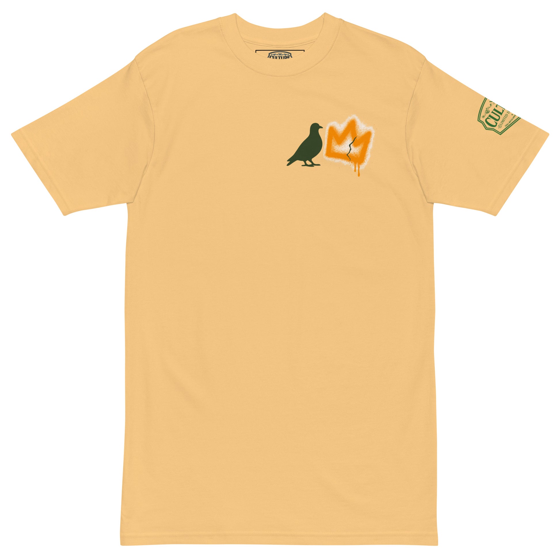 Basquiat Arrows & Crowns Heavyweight Tee — Fly Era Undefeated Jordan Match - Culture Limited Edition Tees