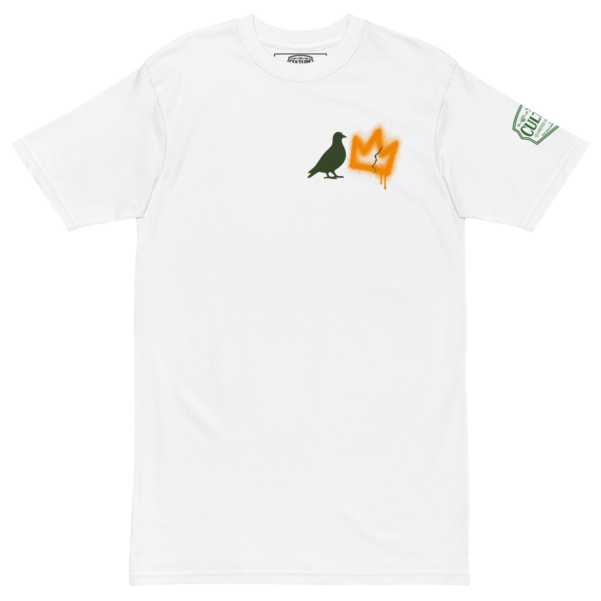 Basquiat Arrows & Crowns Heavyweight Tee — Fly Era Undefeated Jordan Match - Culture Limited Edition Tees