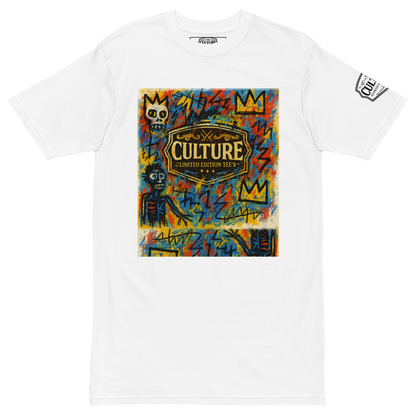 Culture Limited “Basquiat Spectrum” Heavyweight Tee – Men’s Oversized Streetwear - Culture Limited Edition Tees