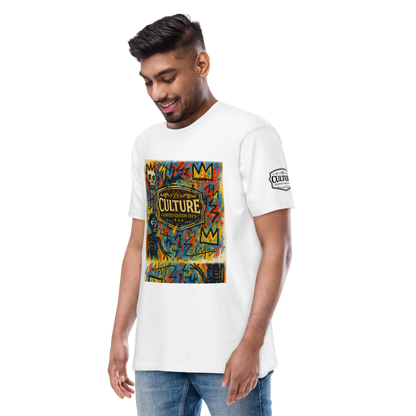 Culture Limited “Basquiat Spectrum” Heavyweight Tee – Men’s Oversized Streetwear - Culture Limited Edition Tees