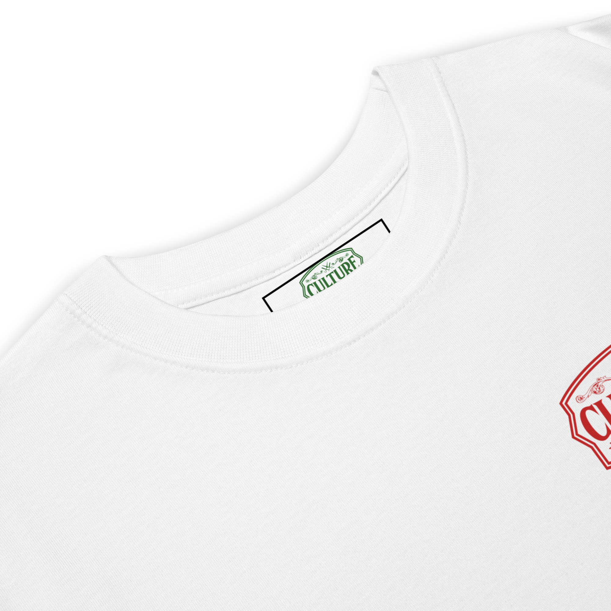 Twin Flames 88 Heavyweight Tee - White with Red - Culture Limited Edition Tees