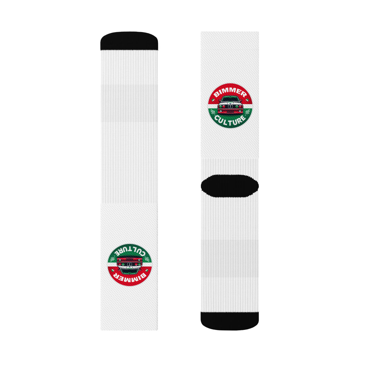 E30 M3 Roundel crew socks by Culture Limited Bimmer Culture